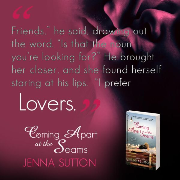 Coming Apart at the Seams (Riley O'Brien & Co. #2) by Jenna Sutton Teaser