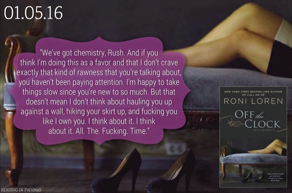 Off the Clock by Roni Loren Teaser